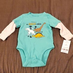 Baby boy Carter's Dinosaur Onesie
